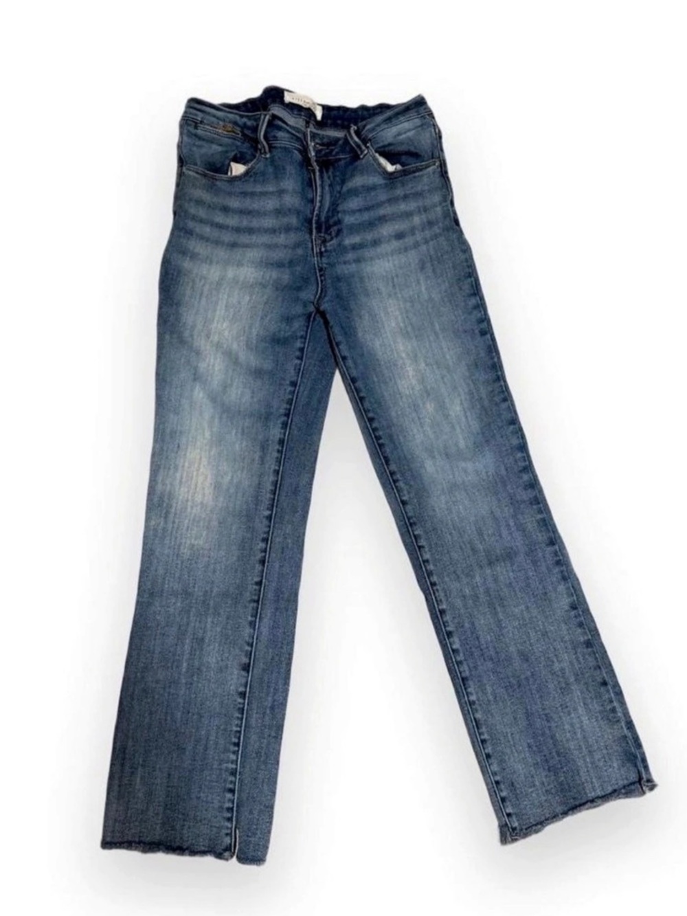 Risen Bootcut Jeans in Blue Waist 9/29